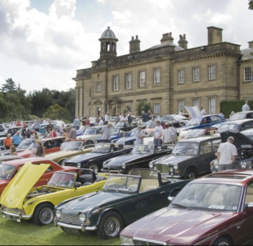 Wortley Hall Classic Car Show July 9th 2023 Rotherham Motor Club
