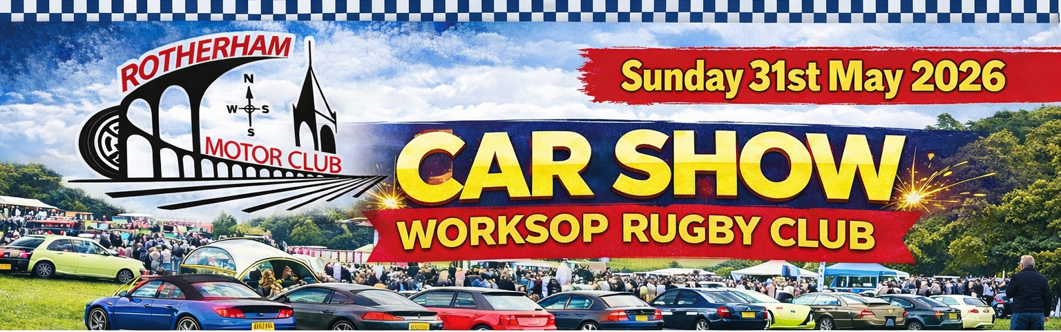 Rotherham Motor Club Car Show – 31/05/2026